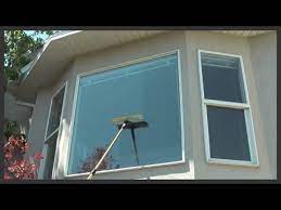 how to clean outside windows on a house