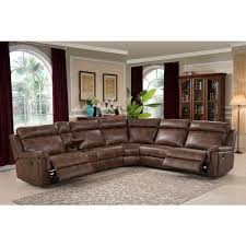 curved reclining sectional sofa