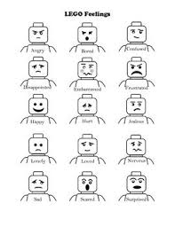 Lego Block Feelings Chart Feelings Chart Child Life
