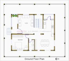 House Plan With Front Design 3 Bhk