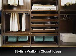 17 Stylish Walk In Closet Ideas