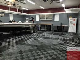 hd ribbed modular garage floor tile