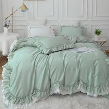 White Princess Bedding Set Korean Style