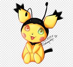 Sind die beiden nicht süß?ich mag wes ( seht) sehr.er ist so cool!!! Pichu Pikachu Pokemon Sammelkartenspiel Pikachu Biene Schmetterling Karikatur Png Pngwing