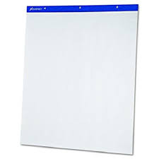 Flip Charts Pad White Paper 25 Sheets
