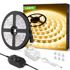5m Dimmable Led Strip Light Kit Warm