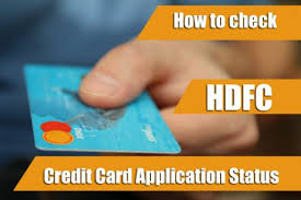 Hdfc credit card online check. How To Check Hdfc Credit Card Application Status Online