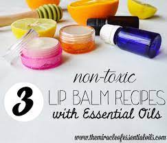 lip balm recipes with essential oils