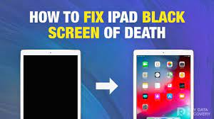 fix ipad black screen without data loss