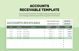 accounts receivable template