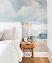 Watercolor Blue Grey Cloud Wallpaper