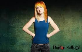 wallpaper singer red paramore hayley