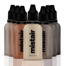 mistair professional airbrush brow colours