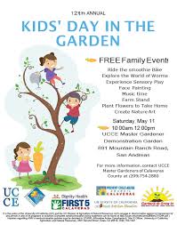 12th annual kid s day in the garden