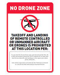 no drone zone federal aviation