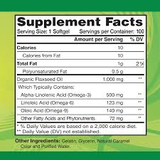 alfa vitamins omega 3 6 9 flax oil 1000