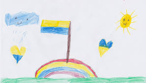 Les enfants venus de pays différents dessinent pour soutenir les otages politiques ukrainiens
 (photos)