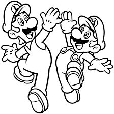 Le jeu se joue à deux joueurs, le premier contrôlant mario et le second luigi, le frère de ce dernier. Coloriages Mario Bros 3 Coloriage Super Mario Coloriages Pour Enfants
