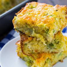 cheesy broccoli cornbread y