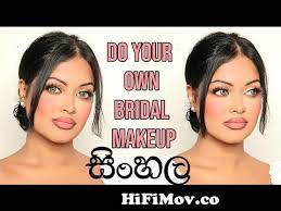 wedding makeup tutorial sinhala
