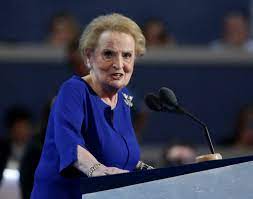 Zum Tod von Madeleine Albright: Keine ...