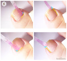how to apply toenail polish nailbees