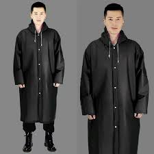 Rain Coat Hooded Poncho Rainwear