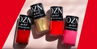 ozn vegan and plant based nail polish