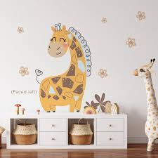 Giraffe Wall Decor For Girl Nursery