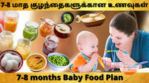 fifty varieties of infant food upto 12