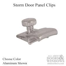 storm door panel clip storm door parts
