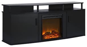 Side Cabinets Electric Fireplace