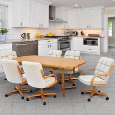 Buy home & garden online and read professional reviews on dinette sets caster chairs dining room furniture. Chromcraft C117 856 And T141 356 Laminate Table Dinette Set