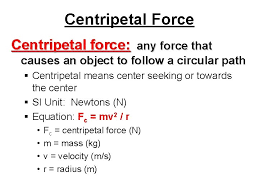 Projectile Motion And Centripetal Force