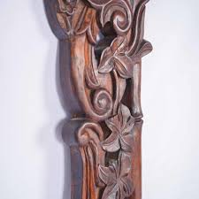 wooden carved frame hand