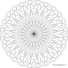 Looking for free printable coloring pages for adults and kids? Circles Coloring Pages