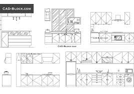 Kitchen cabinet design for my bro. Kitchen Elevation Dwg Cad Blocks Download