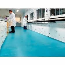 laboratory epoxy flooring service at
