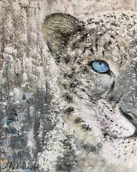 Snow Leopard Leopard Art Animals Art