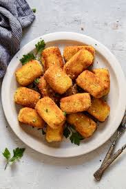 cheesy potato croquettes with yukon