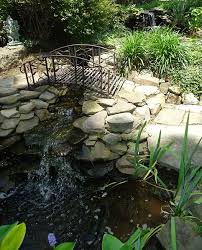 File Garden Pond With Waterfalls And