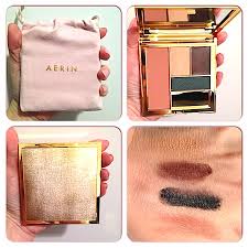 makeup review swatches aerin midnight