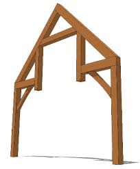 the 5 basic timber frame trusses