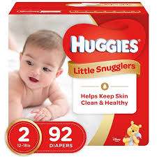 Huggies Little Snugglers Diapers Size 2 92 Count In 2019