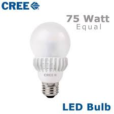 Cree Led A19 Light Bulb 75 Watt Equal Ba19 11027omf Ba19 11050omf Led Bulb Cree Led Bulb