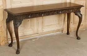 Antique Chippendale Sofa Table At