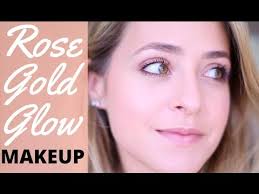 rose gold glow makeup tutorial ad