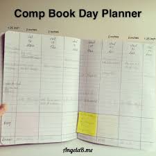 How To Make A Day Planner From A Composition Book Angelab Me This