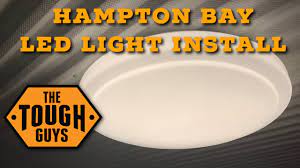 install hton bay 20in led light