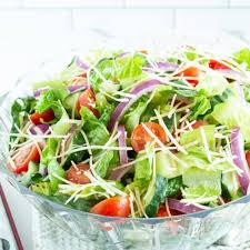 Quick And Easy Romaine Salad With An